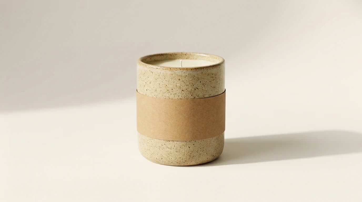Clean e-commerce listing footage of this product on a seamless clean studio background with soft key light: a single continuous shot with one gentle small-angle turntable orbit, even lighting, steady framing. Preserve the source product shape, colors, and visible label details; no added text or objects.